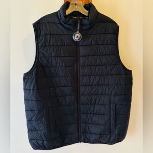 SwissTech Men's Black Puffer Vest Size XL NWOT